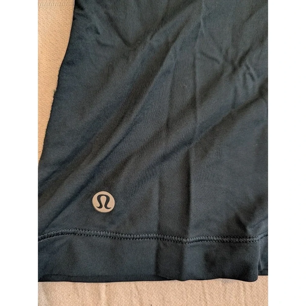 Lululemon Women's Teal Mesh‎ Back Home Stretch Tank Athletic Activewear